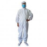 Unisex Protective Dust-proof Clothing Isolation Disposal Antistatic Nonwovens Elastic Security Labour Suit